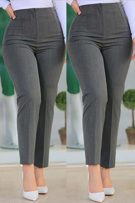 Pantalon taille haute