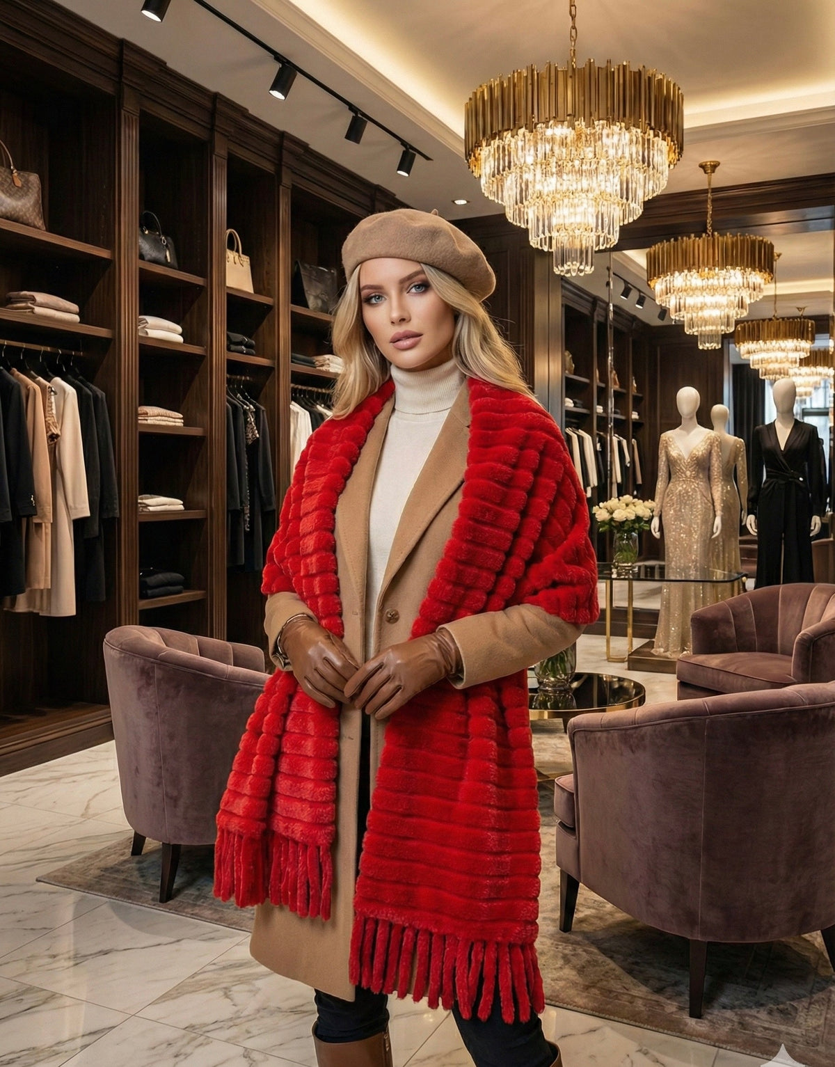 Mikasa Scarf Rouge luxe